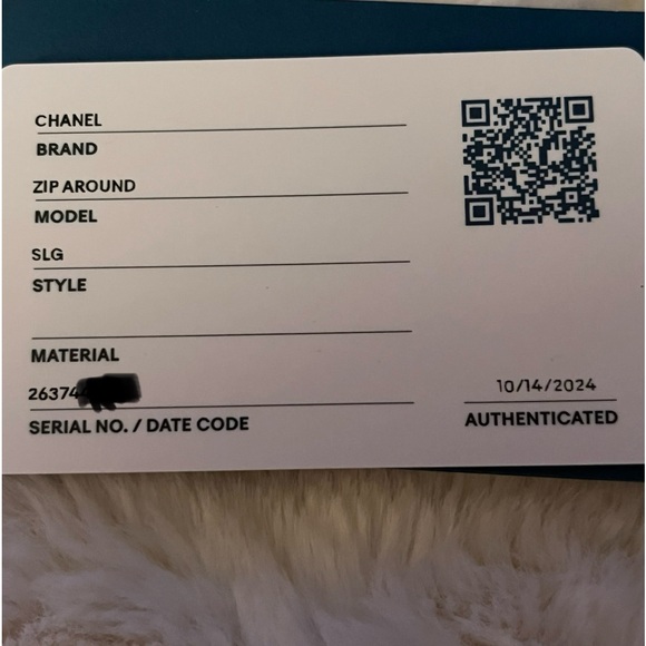 CHANEL WRISTLET/WALLET NEW IN BOX WITH COA CARD - Picture 13 of 13